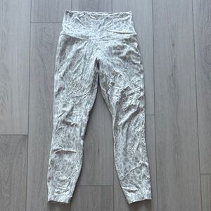 Lululemon Align Size 6 Leopard Print Leggings